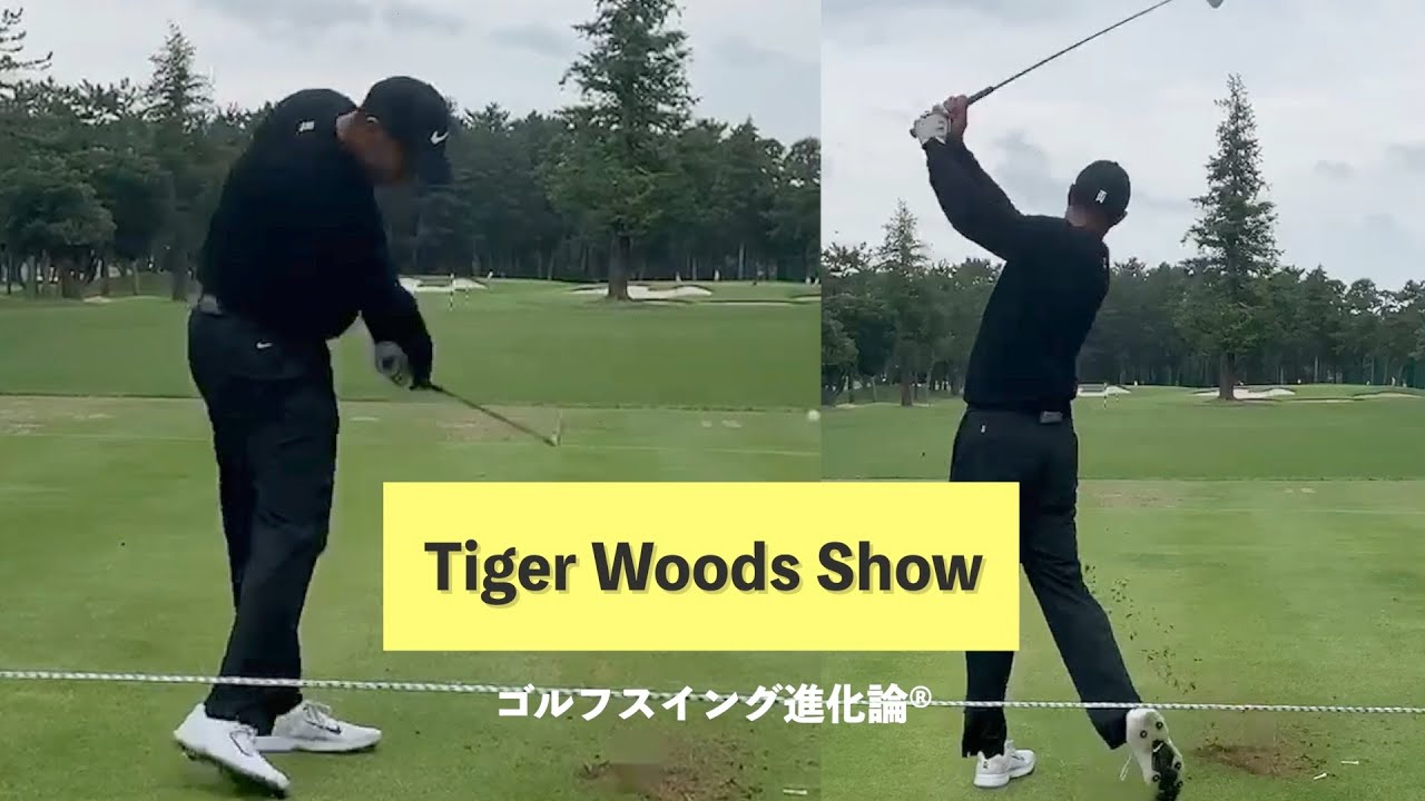 【神動画】これぞゴルフの真髄！タイガーウッズ選手の様々な球筋のアイアンショット〜インパクトは２７通りしかない２７メゾット〜 【田渕信行/ゴルフスイング進化論】