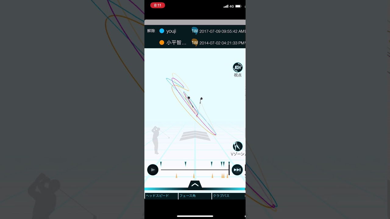 小平智のスイング