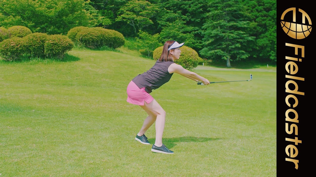 【いつもひっかけちゃう篇】ゴルフが上達したい女性へ