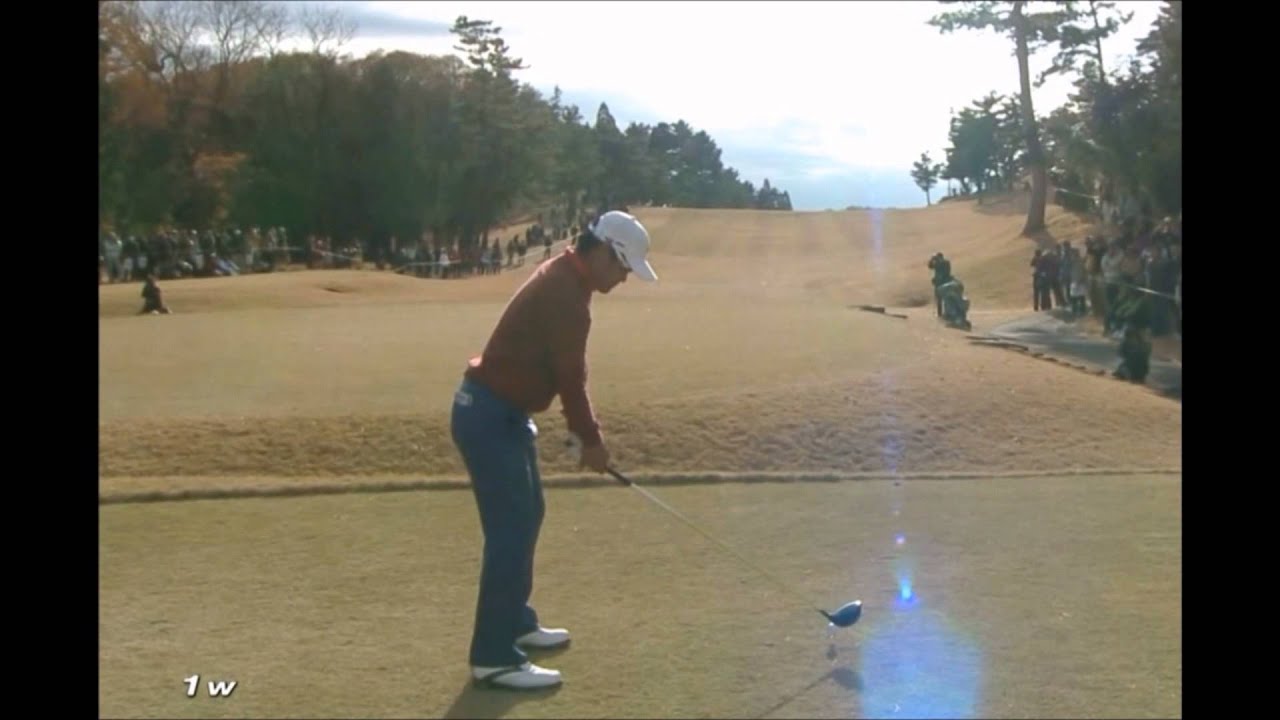 宮里優作選手　　スイング解析