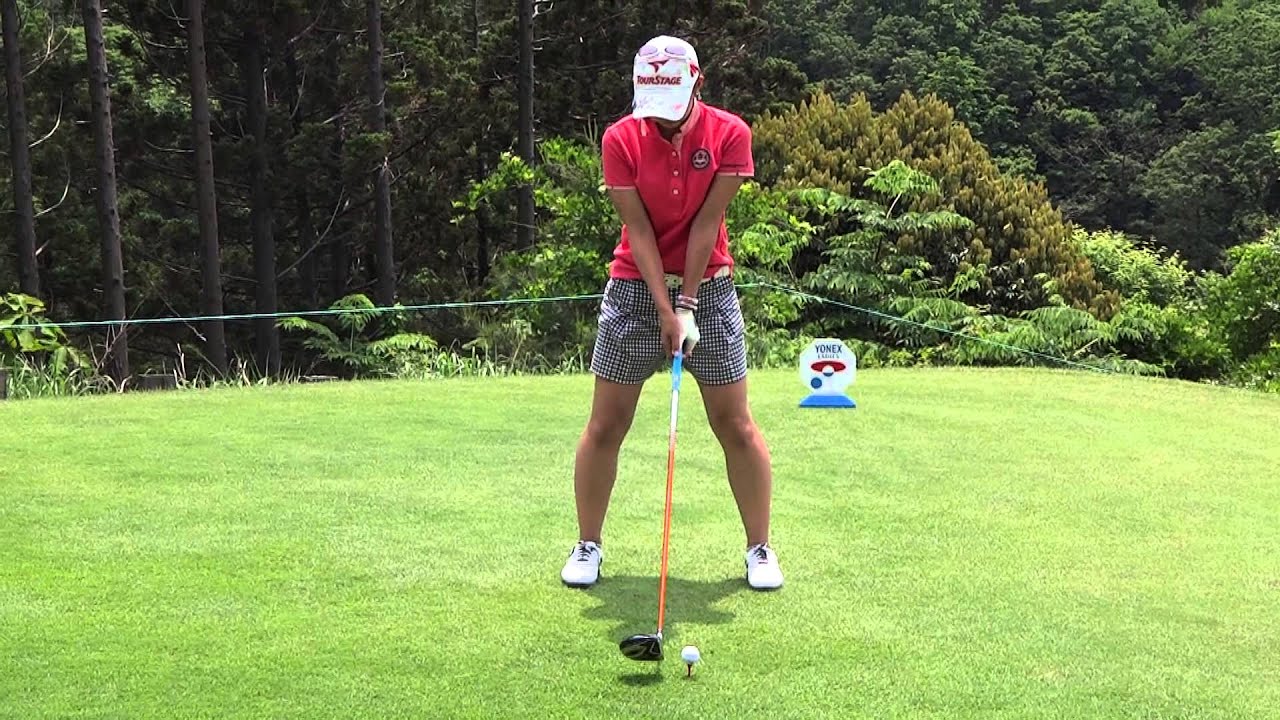 2013ヨネックスレディスでの斉藤愛璃プロ