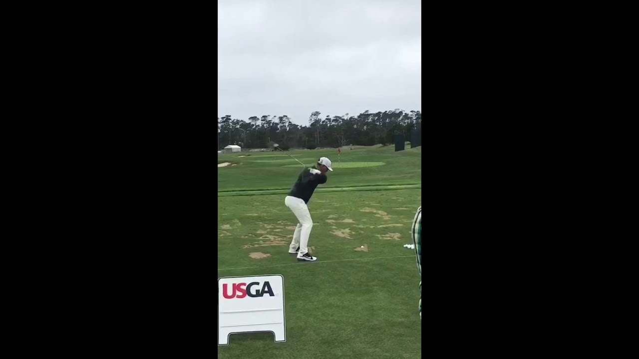 【最新】2019全英オープンゴルフ・ブルックス・ケプカ・練習風景・通常・スロー【2019 The Open Brooks Koepka swing】初日　７月１８日
