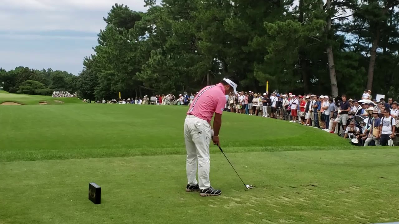 2019年8月31日芥屋ゴルフ場、池田勇太スイング