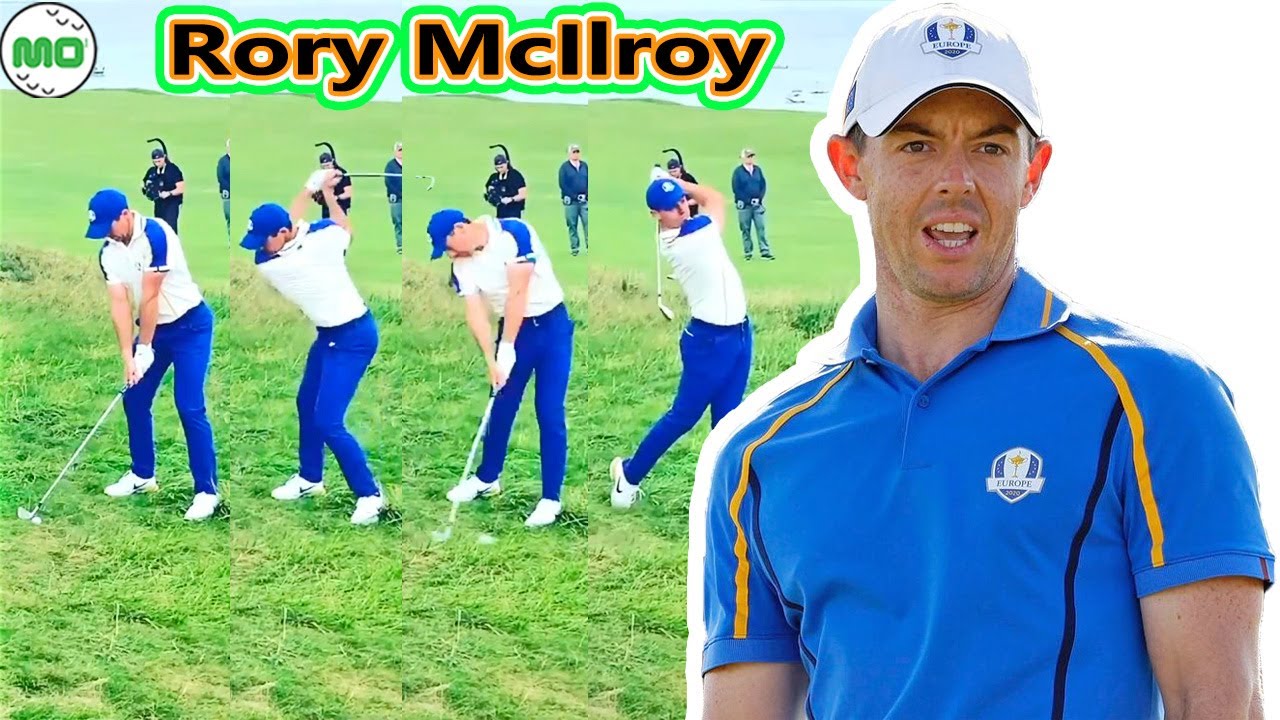 ローリー・マキロイ Rory McIlroy 北アイルランドの男子ゴルフ スローモーションスイング!!!