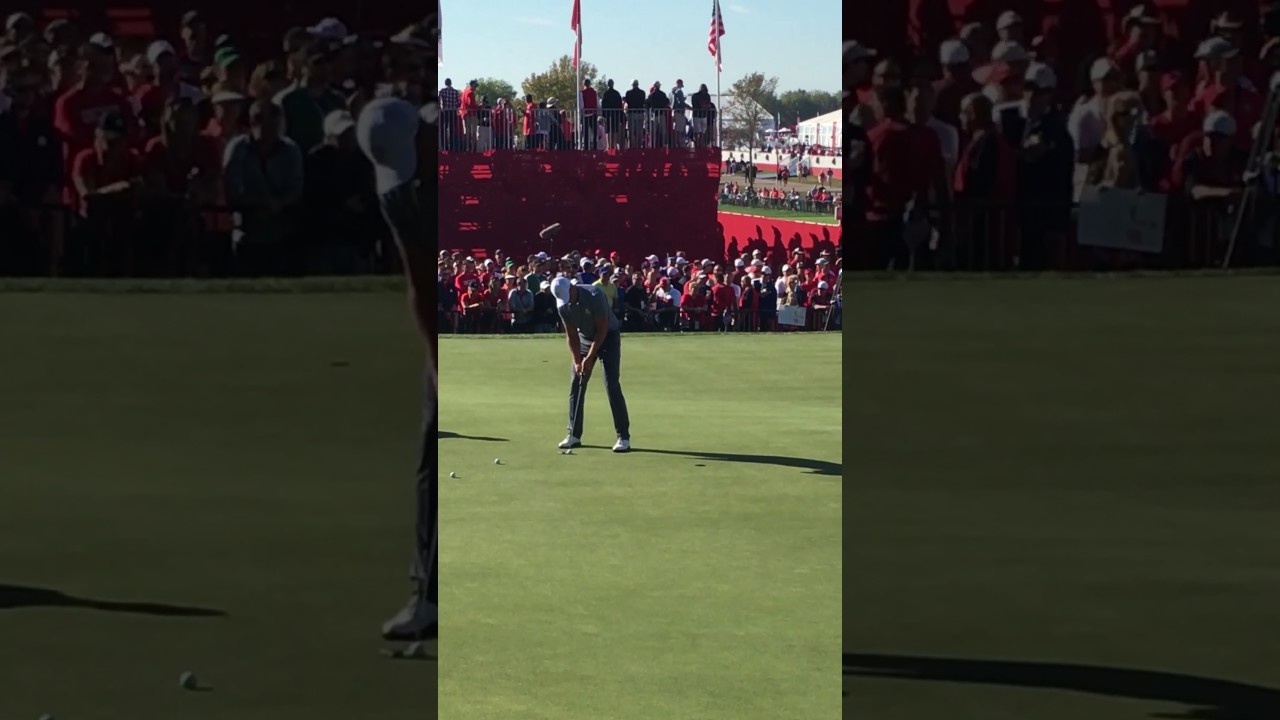 Henrik Stenson Putting Warmup Ryder Cup 2016