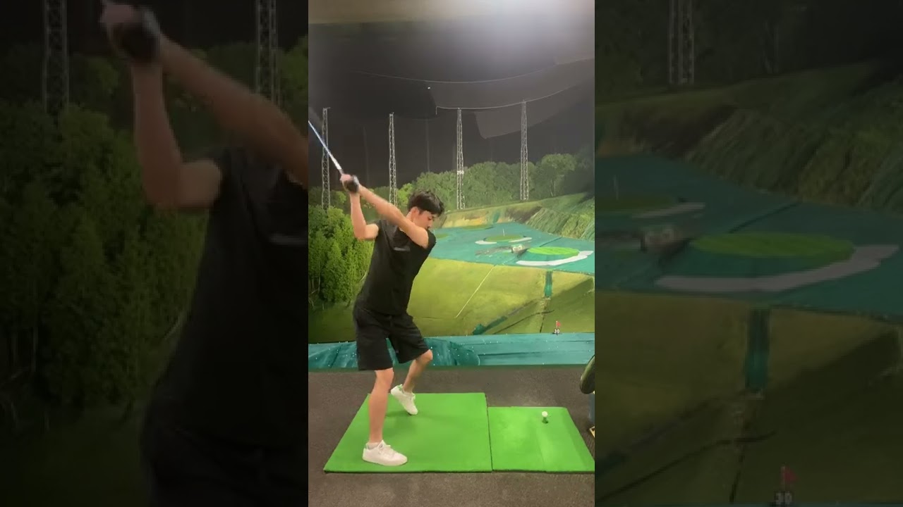 デシャンボーみたいになりたい大学生のドライバーまんぶり。#ゴルフ#golf #300ヤード