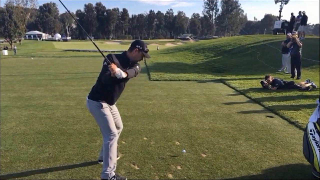 テイクバックの始動　　ジャスティン・ローズ編