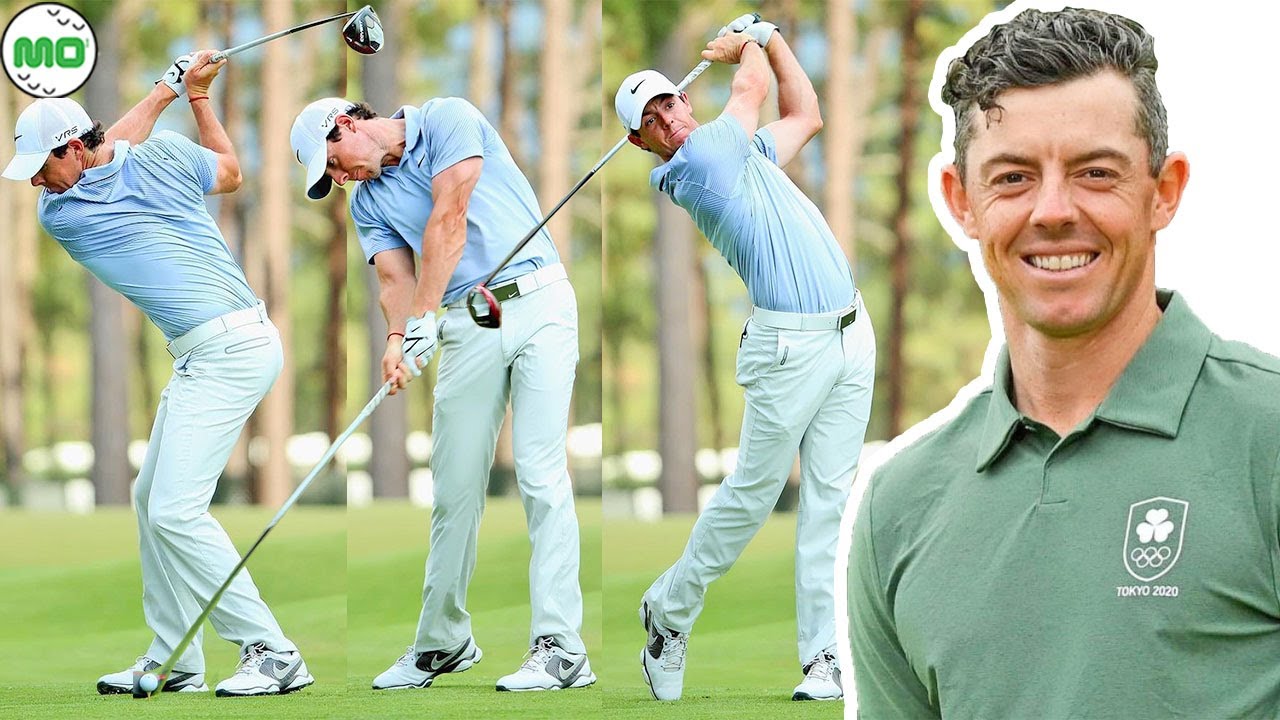 ローリー・マキロイ Rory McIlroy  北アイルランドの男子ゴルフ スローモーションスイング!!!