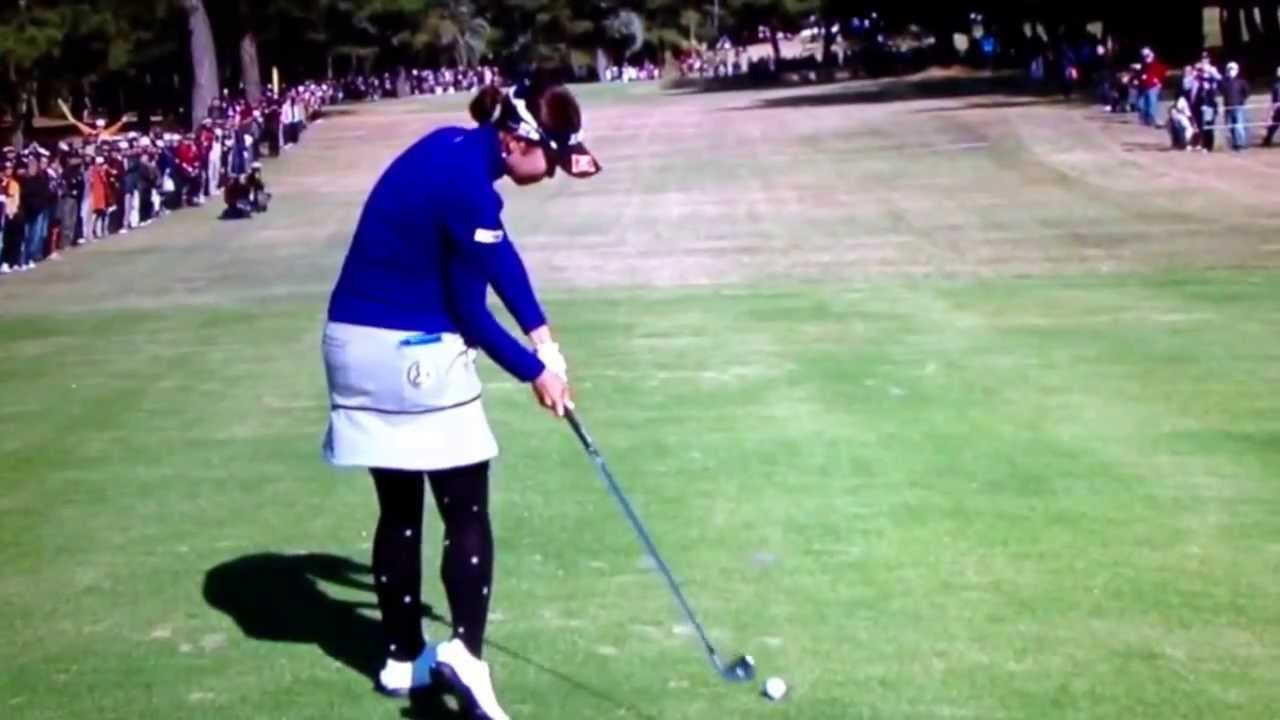 森田理香子の完璧なスイング