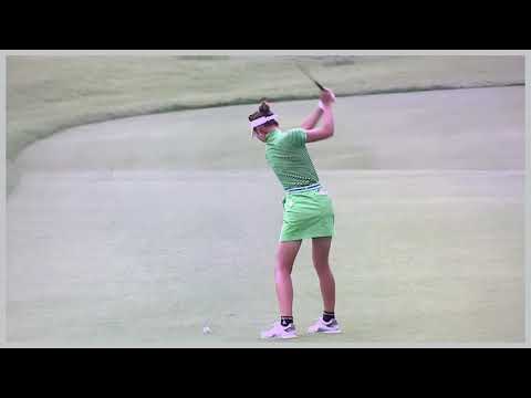 【ゴルフ】 鶴岡果恋　スイング
