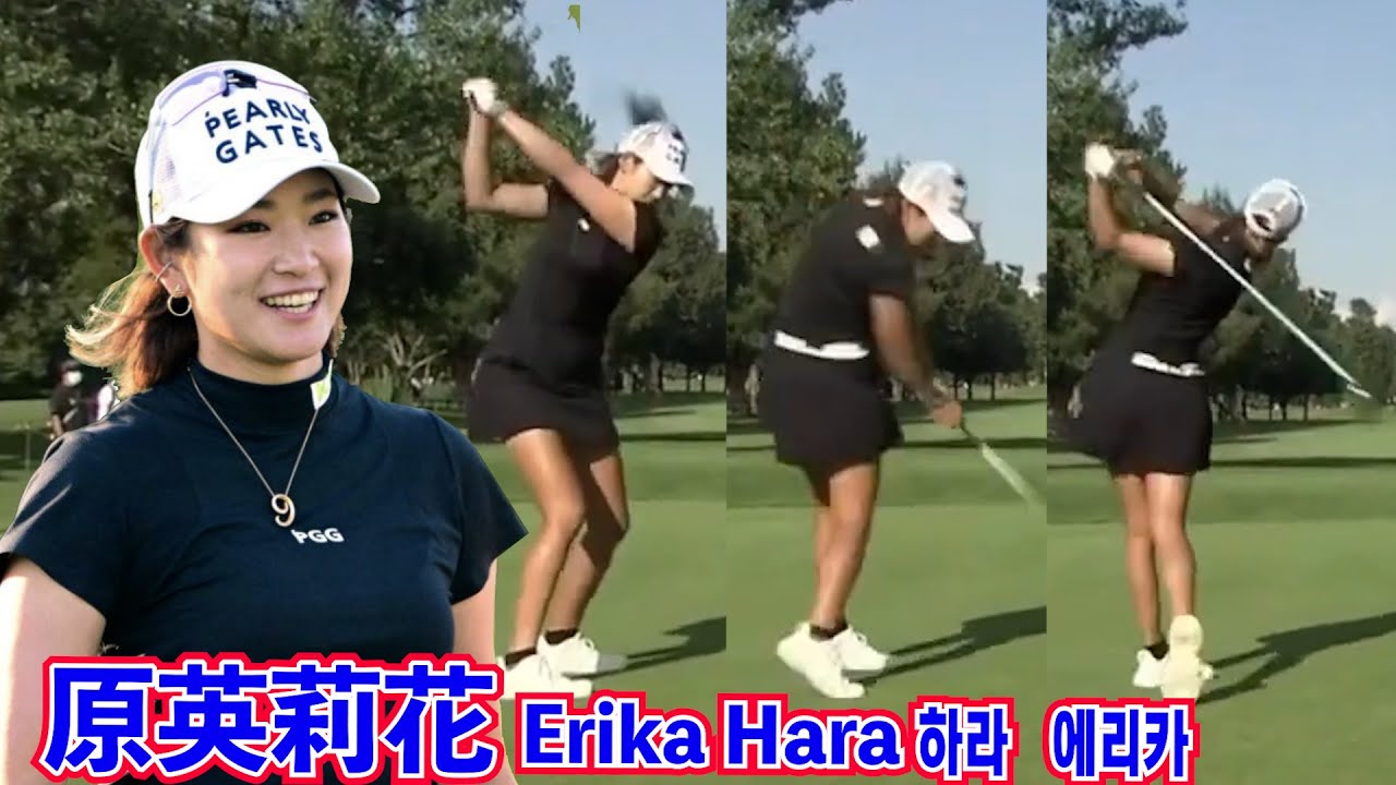 原英莉花_危機の２ホール(15~16)＆取り戻して１位キープ⛳️Erika Hara_Regain the crisis and keep No. 1☄️하라 에리카_위기의 2홀과 되찾은 수위