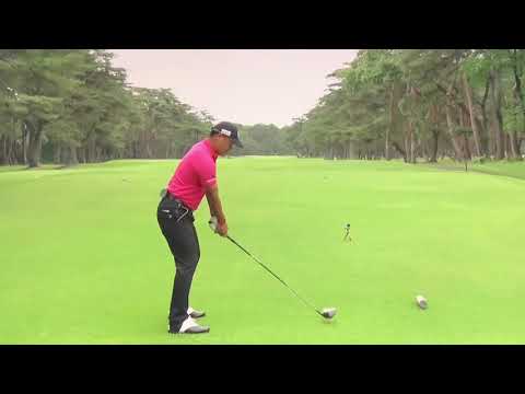 宮里優作プロ　ゴルフ スイング スローモーション