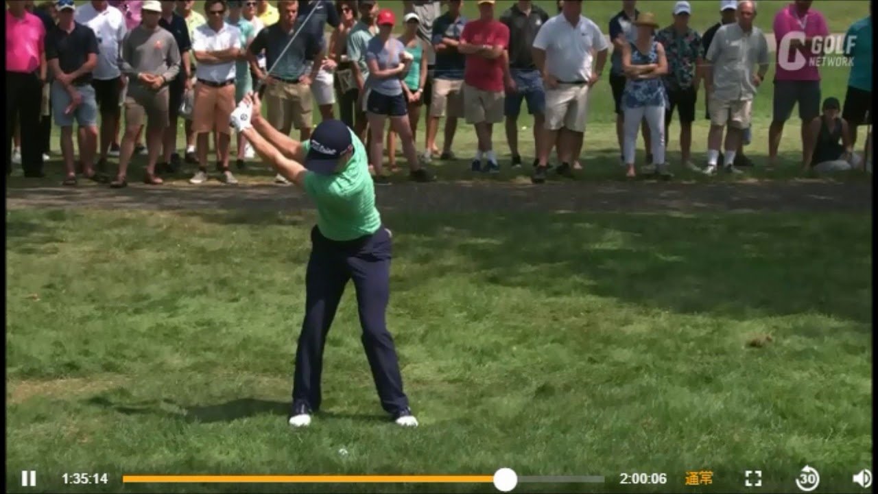 静かな始動　　ジャスティン・トーマス編