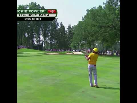 Rickie Fowler super shot