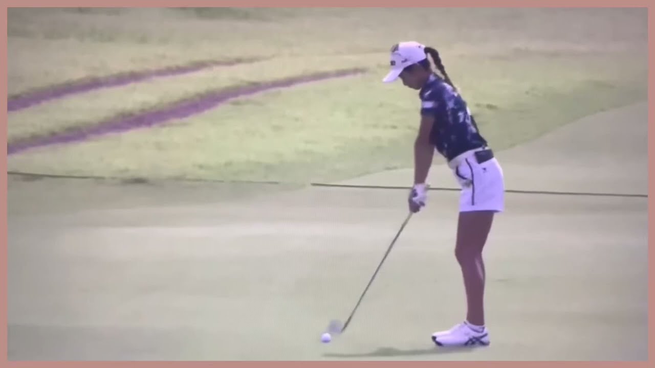 【ゴルフ】 安田祐香　スイング