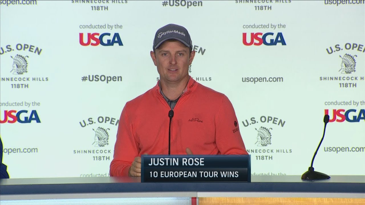 ジャスティン・ローズ水曜日の記者会見とローズのキャリアを振り返るトーク | Justin Rose’s Wednesday Presser and Career Recap