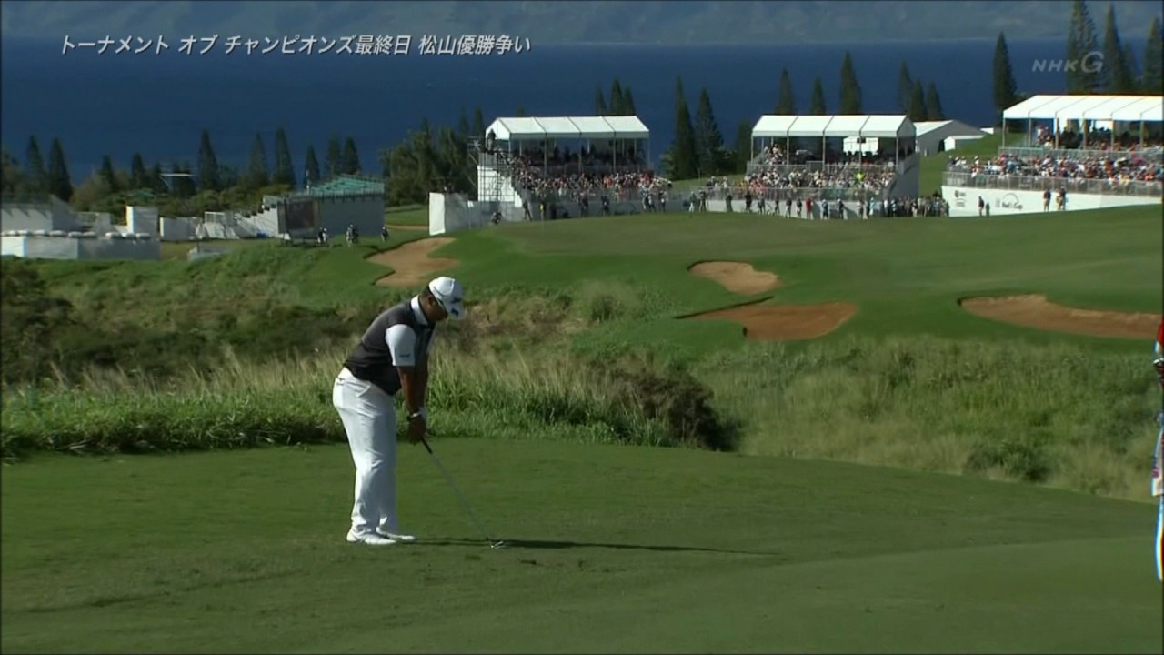 今、最も調子の良い二人　松山選手、ジャスティン・トーマス選手