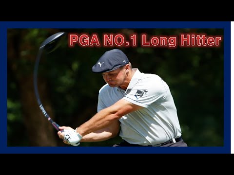 PGA NO.1 Long Hitter "Bryson DeChambeau"  Amazing Driver Swing & Slow motion, PGAトップ長打選手ドライバスイング2020