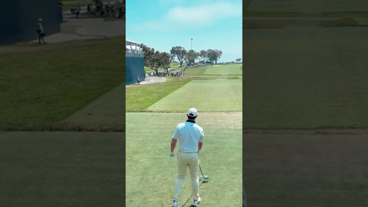 PGA Long Hitter "Rory Mcilroy" Pre-Shot Routine & Amazing Power Swing,「ロリー・マキロイ」アメージングパワースイングモーション