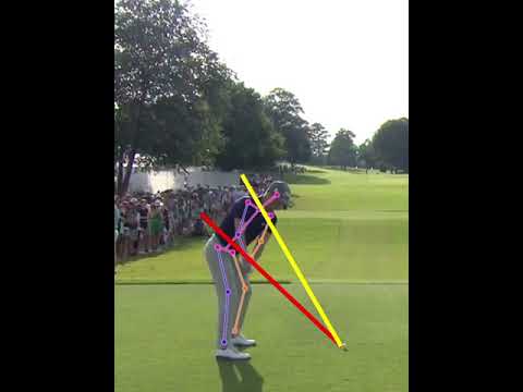 #Shorts ジャスティン・トーマスのスイングを解析