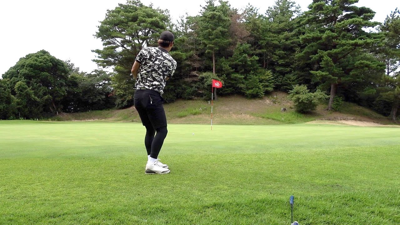 現役Jリーガーのアプローチが上手過ぎた！【上福元直人】 #ゴルフ