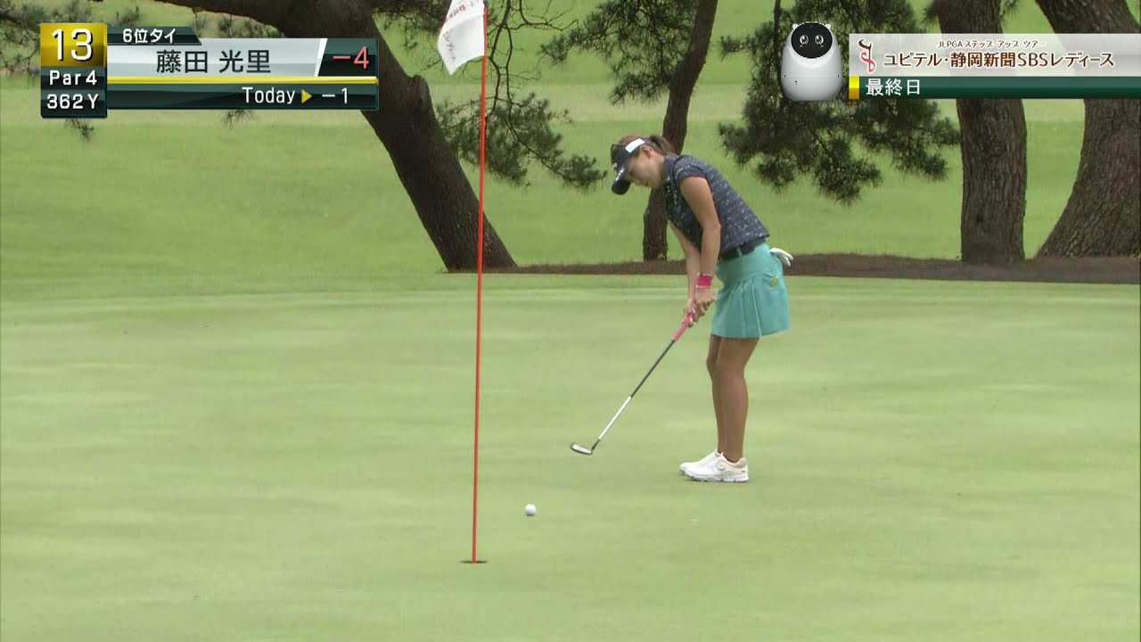 2019年覇者 藤田光里が3位Tに浮上！！トップと3打差まで迫った13H[ユピテル・静岡新聞SBSレディース]