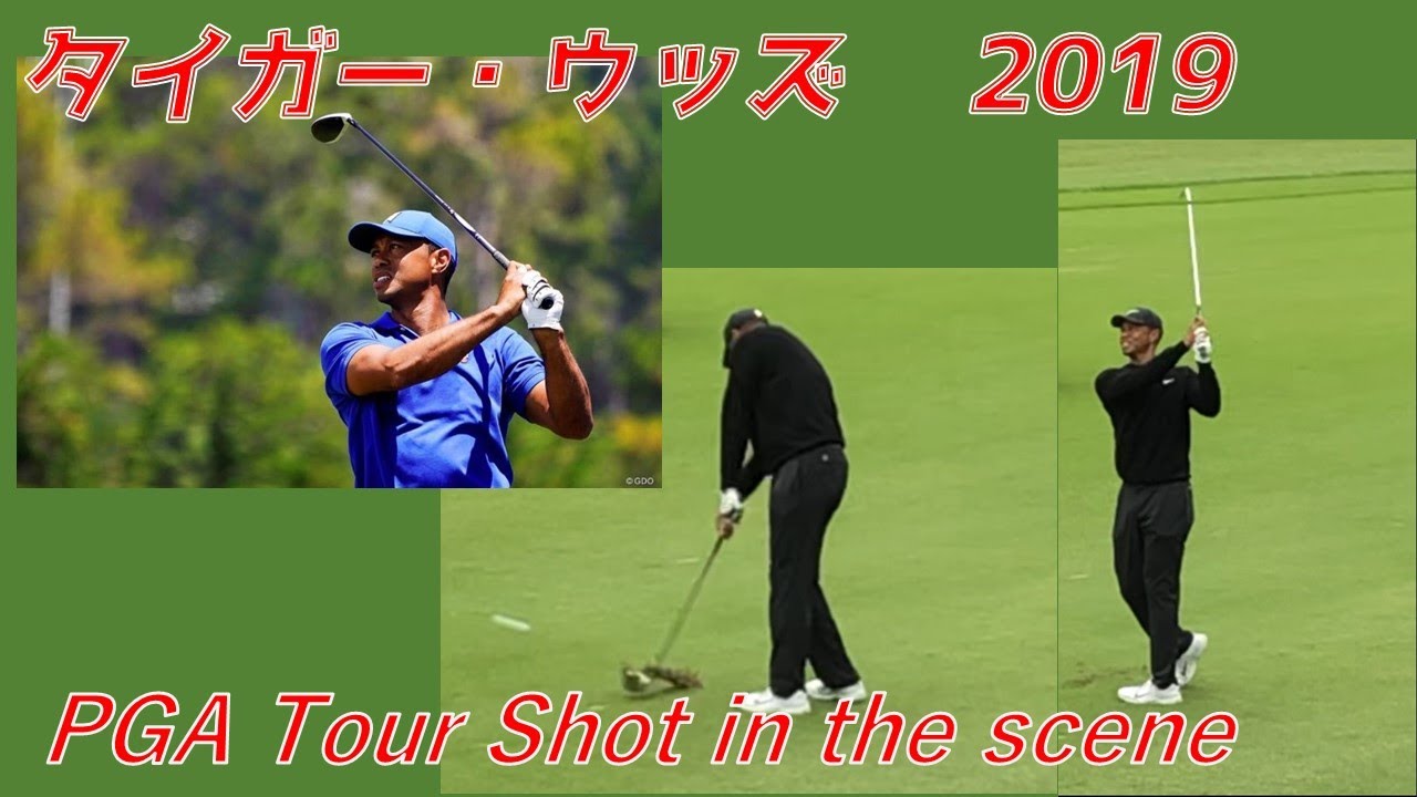 タイガーウッズ Tiger Woods 2019 PGA Tour