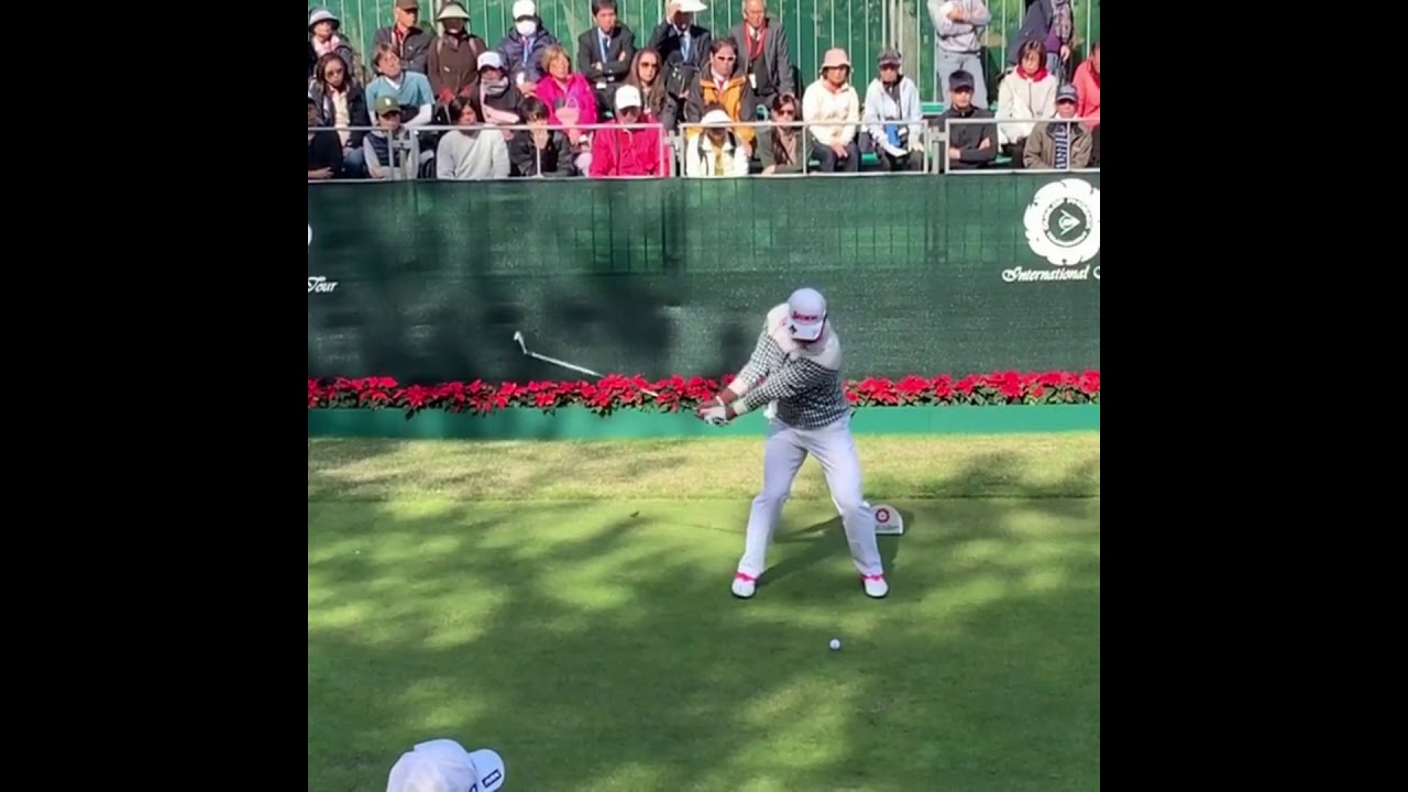 【ティーショット入る前のルーティンから】松山英樹(Hideki Matsuyama)スローモーションあり