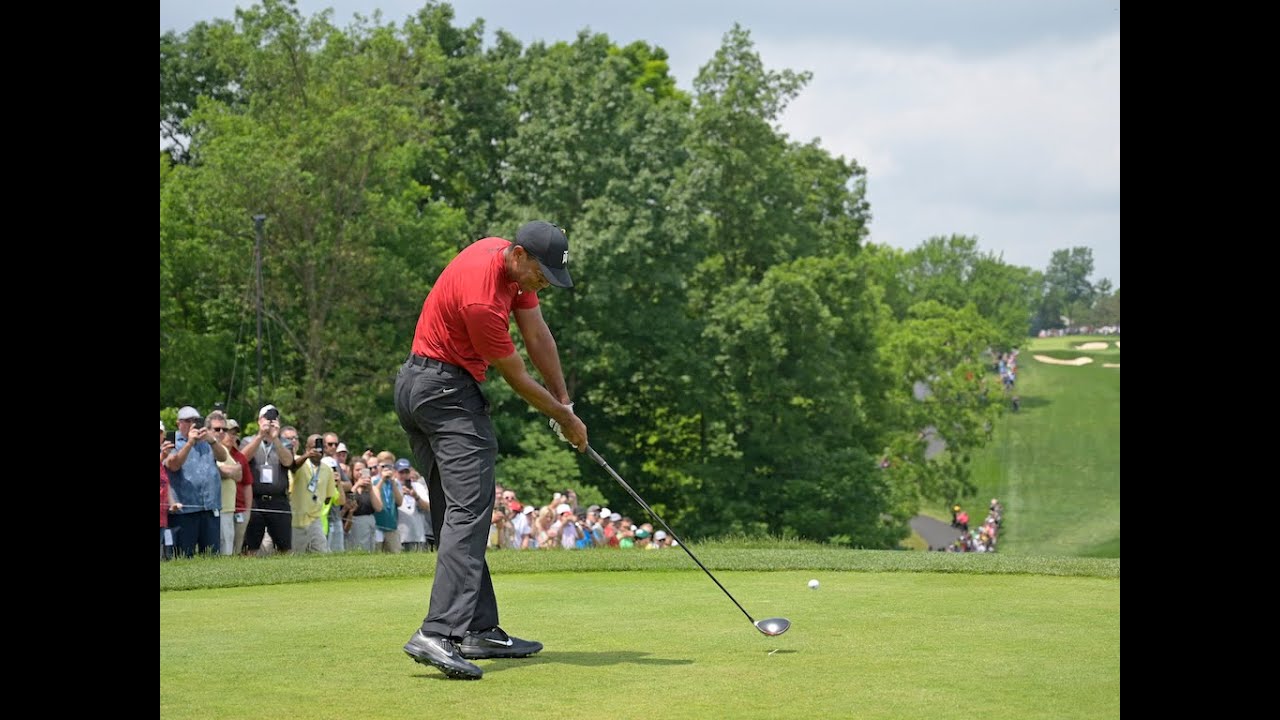 Tiger Woods Fantastic Driver Swing Sequence Slow-Motion 2020 タイガーウッズファンタスティックドライバースイング スローモーション