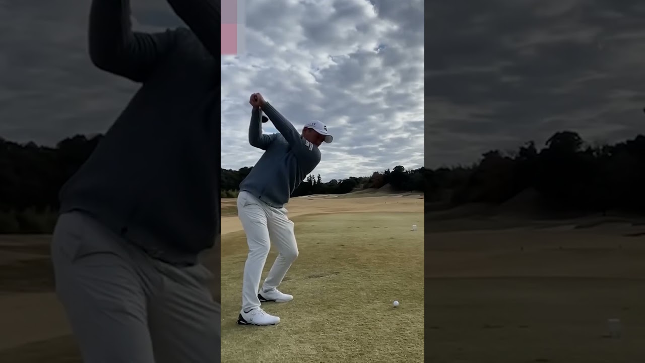 堀川未来夢プロ　インパクトポジション　#shorts #golf