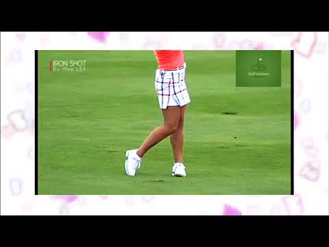 【女子ゴルフ⛳】イボミの綺麗なインパクト必見！見習いたいスイング！