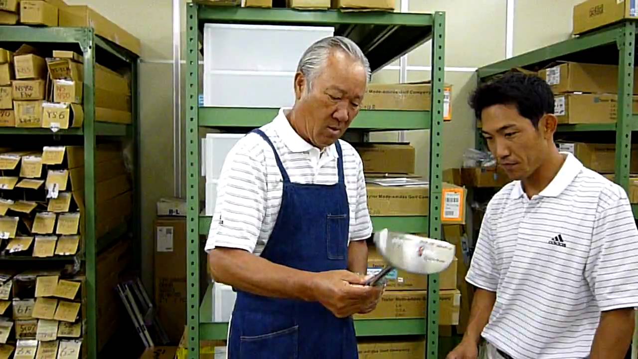 青木功プロ　パターのチューニング