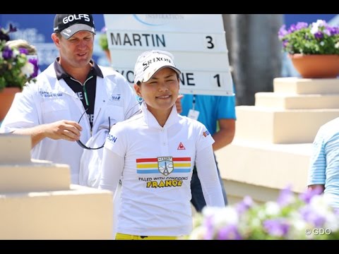 ［ゴルフ/Golf］ 横峯さくらvs芸人軍団　20mパット対決　[Golf / Golf] Sakura Yokomine vs entertainer corps 20m putt showdown