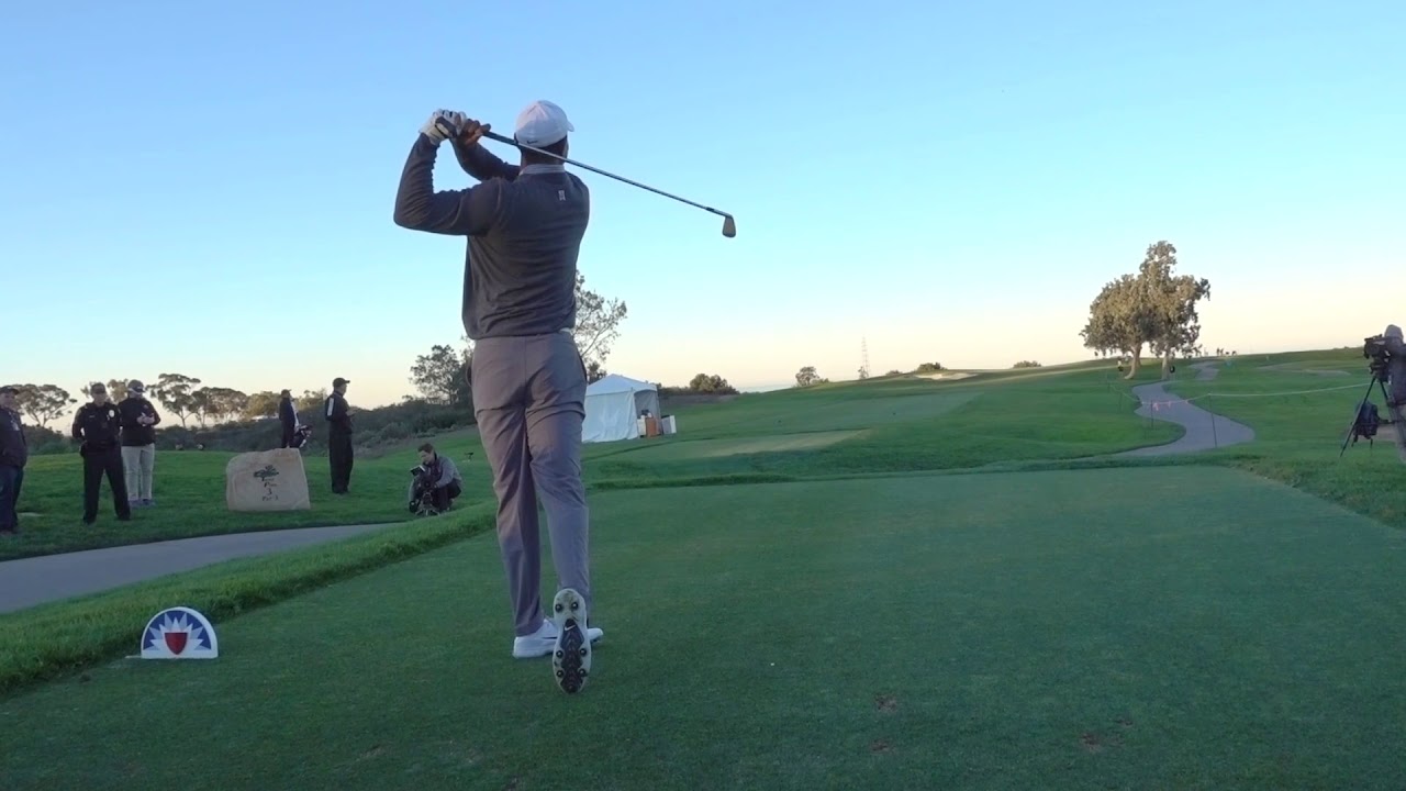 タイガー・ウッズ Tiger Woods Iron Shot ~2019 Farmers Insurance Open~