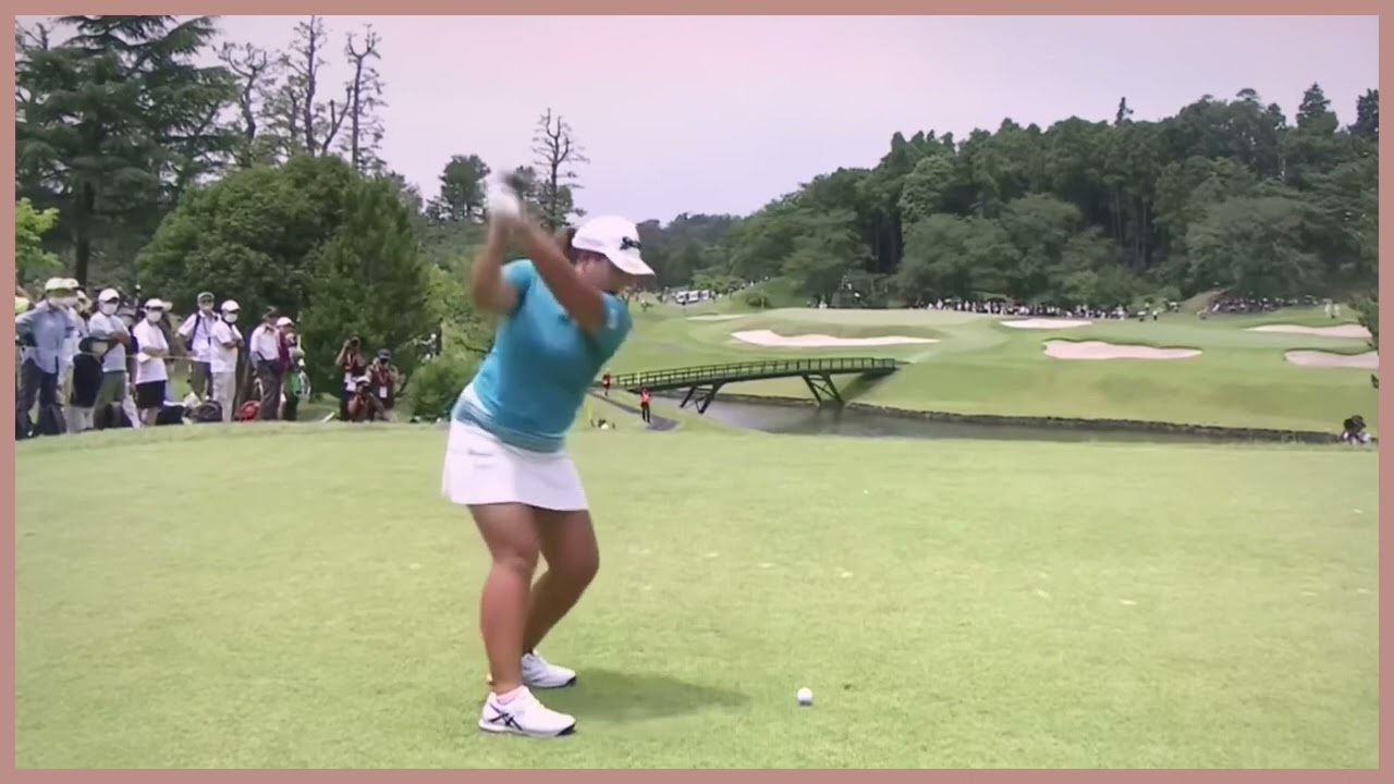 【ゴルフ】 ささき しょうこ　スイング