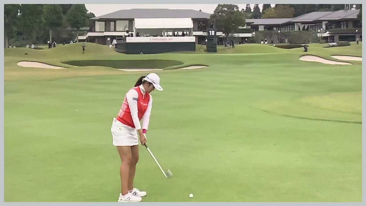 【ゴルフ】 稲見萌寧　スイング