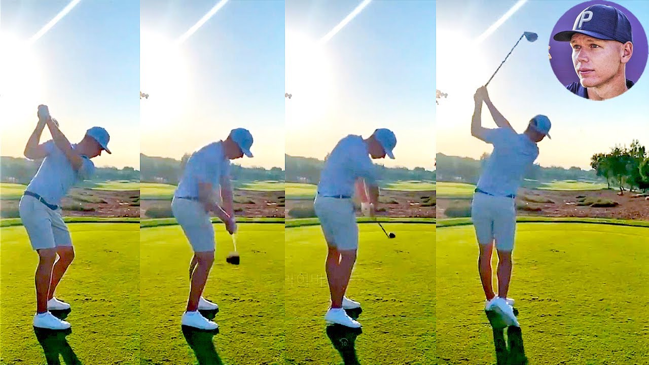 マティ・シュミット Matti Schmid プロゴルファー DRIVER SHOT SLOW MOTION !!!