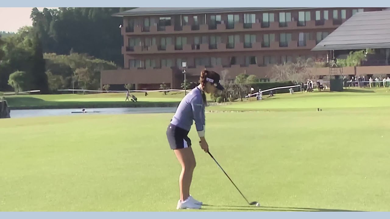 キム ハヌル ゴルフ スイング