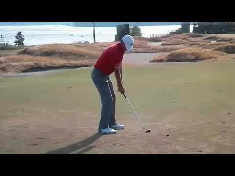 （お手本）2015 ジョーダン・スピース 8番アイアンスイング残り186ヤードショット