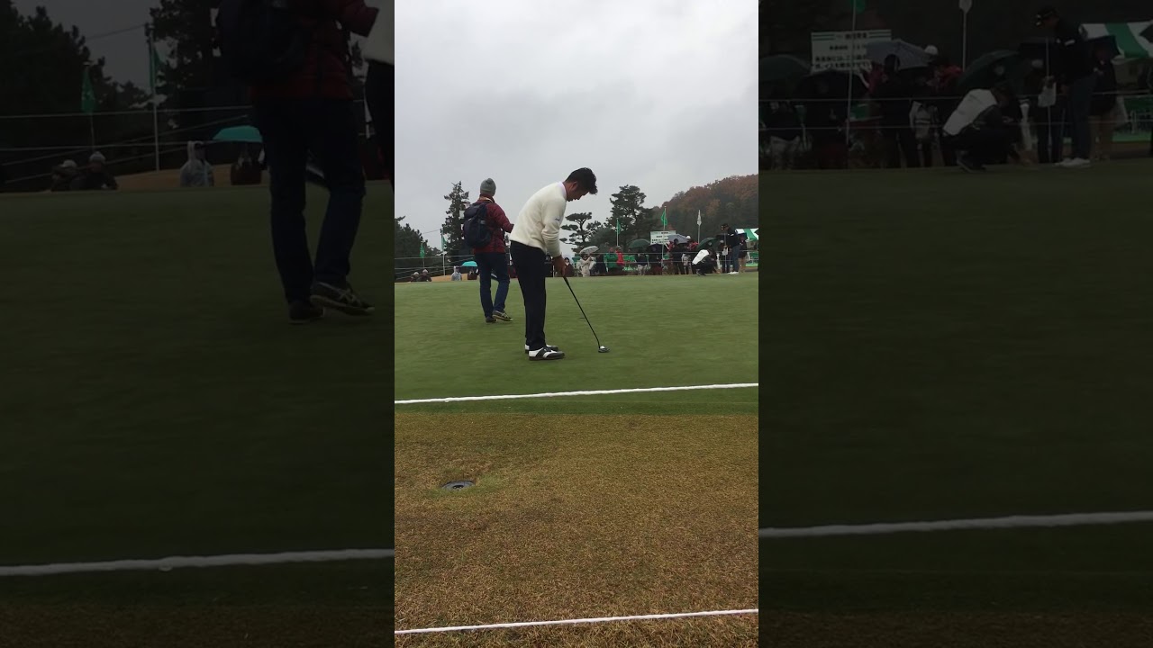 池田勇太 JT パッティング練習