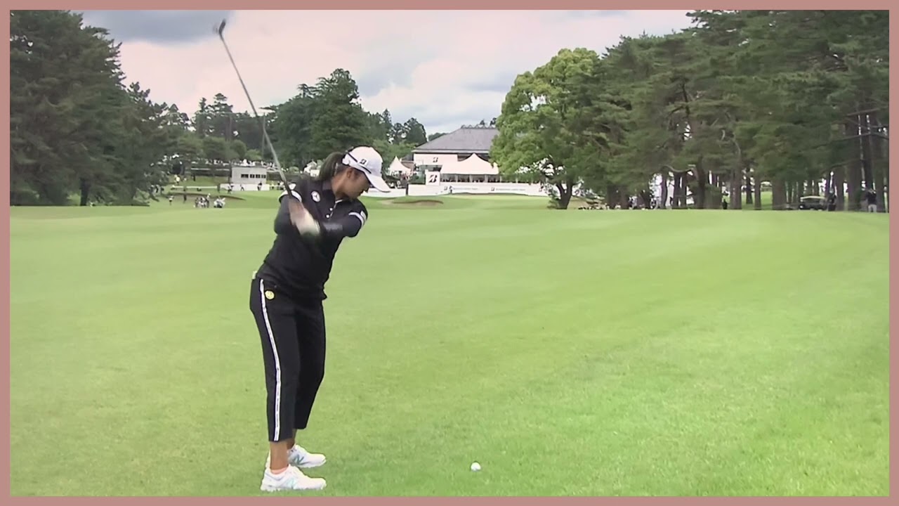 【ゴルフ】 稲見萌寧　スイング