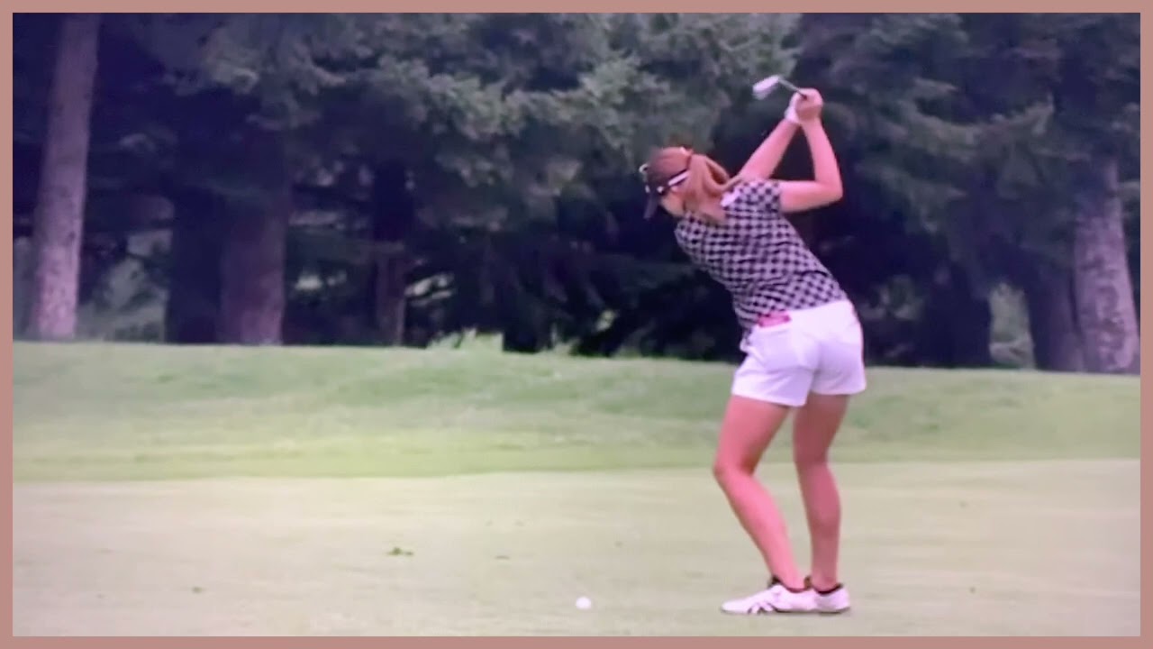 【ゴルフ】 脇元華　スイング