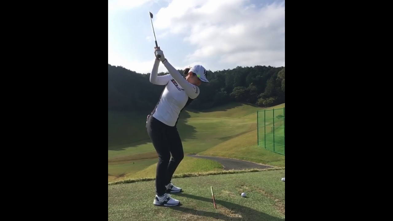 【スローモーション】イ・ボミ　LeeBomi　アイアンスイング