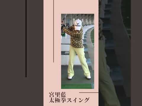 【ゴルフを始められた方へ】　宮里藍　太極拳スイング　　#Shorts　 ✅😎😊👍人気のまとめがあります下記クリック❕