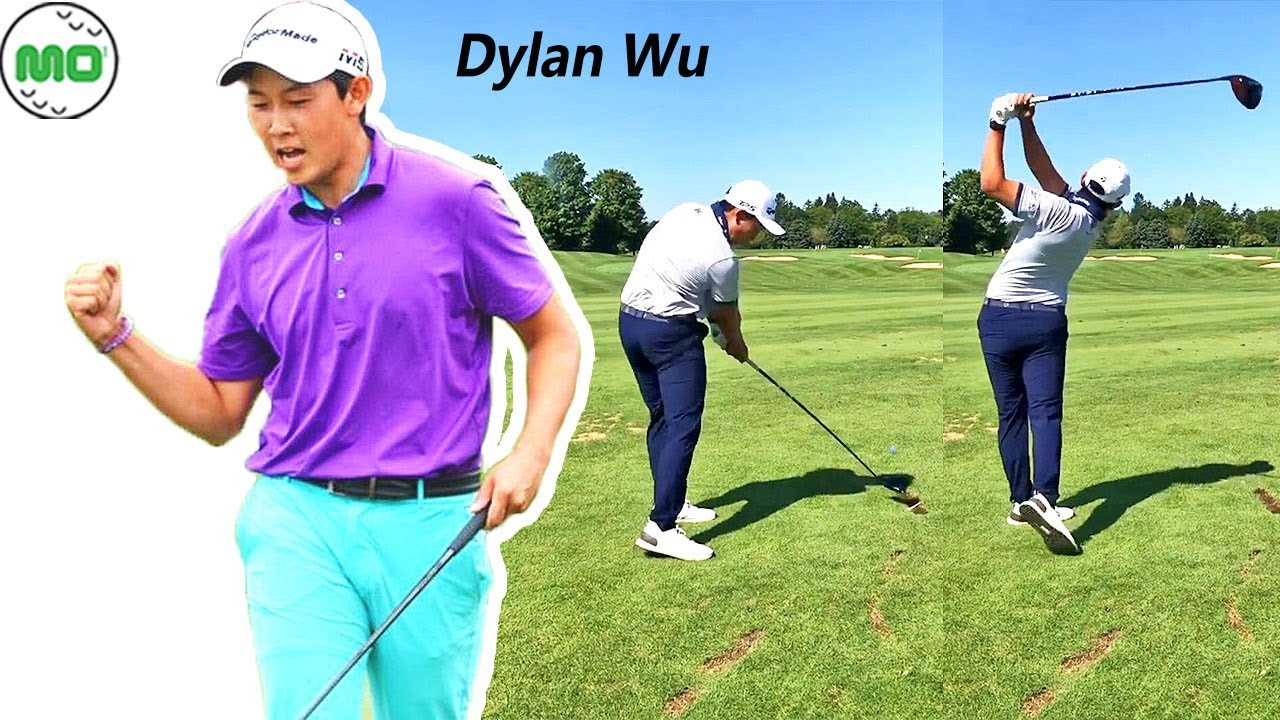 Dylan Wu ディラン・ウー 米国の男子ゴルフ スローモーションスイング!!!