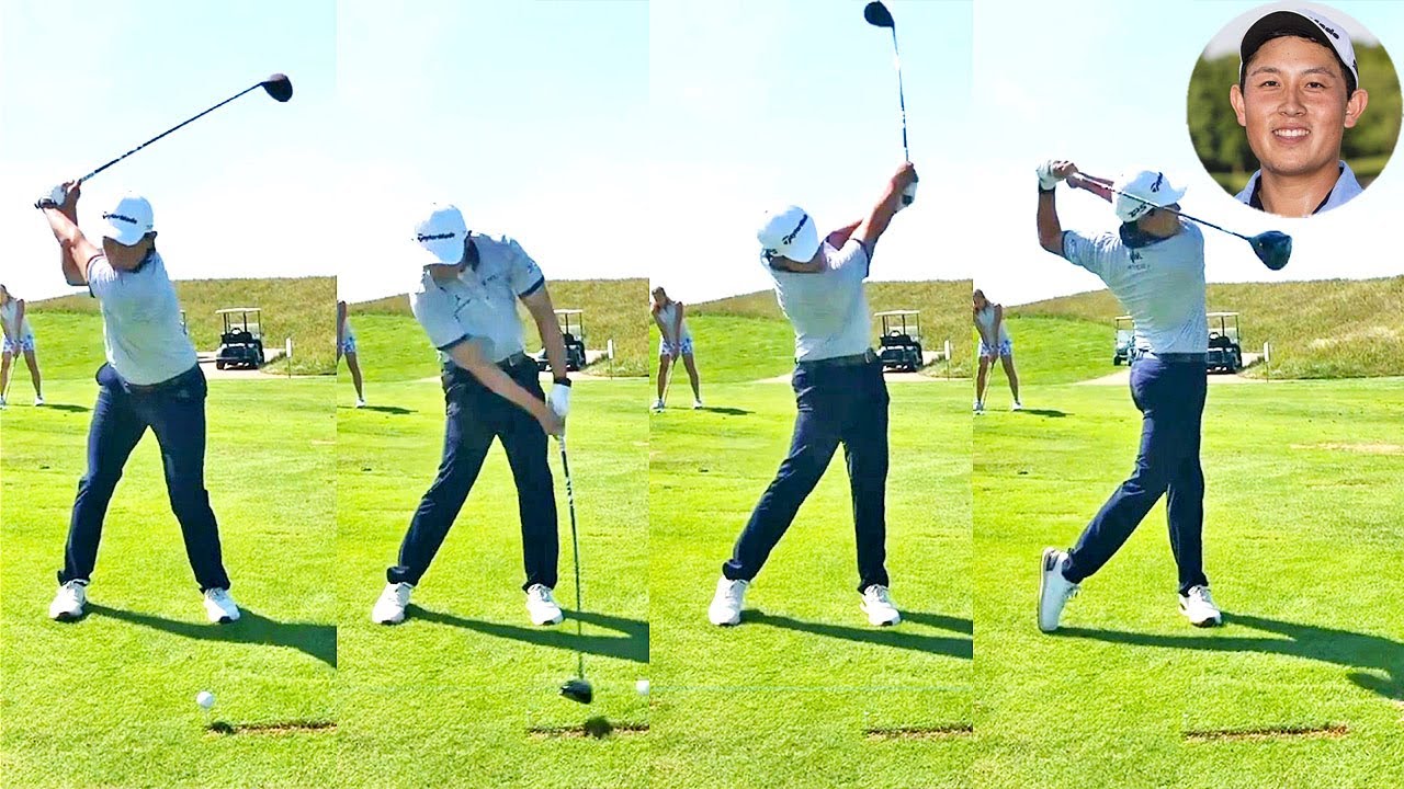 ディラン・ウー Dylan Wu プロゴルファー DRIVER SHOT SLOW MOTION !!!