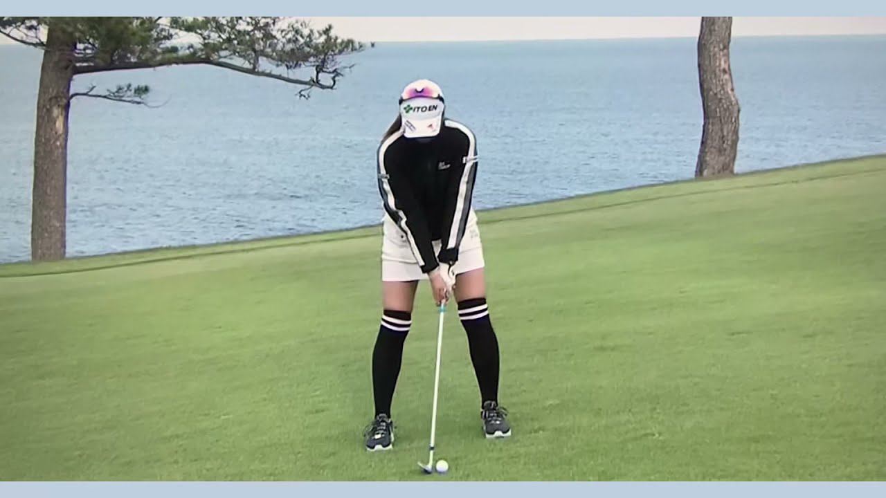 【ゴルフ】 田辺ひかり　スイング