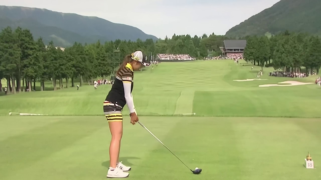 【ゴルフ】 大里桃子 ツアー初優勝 2018 CAT Ladiesゴルフ 最終日