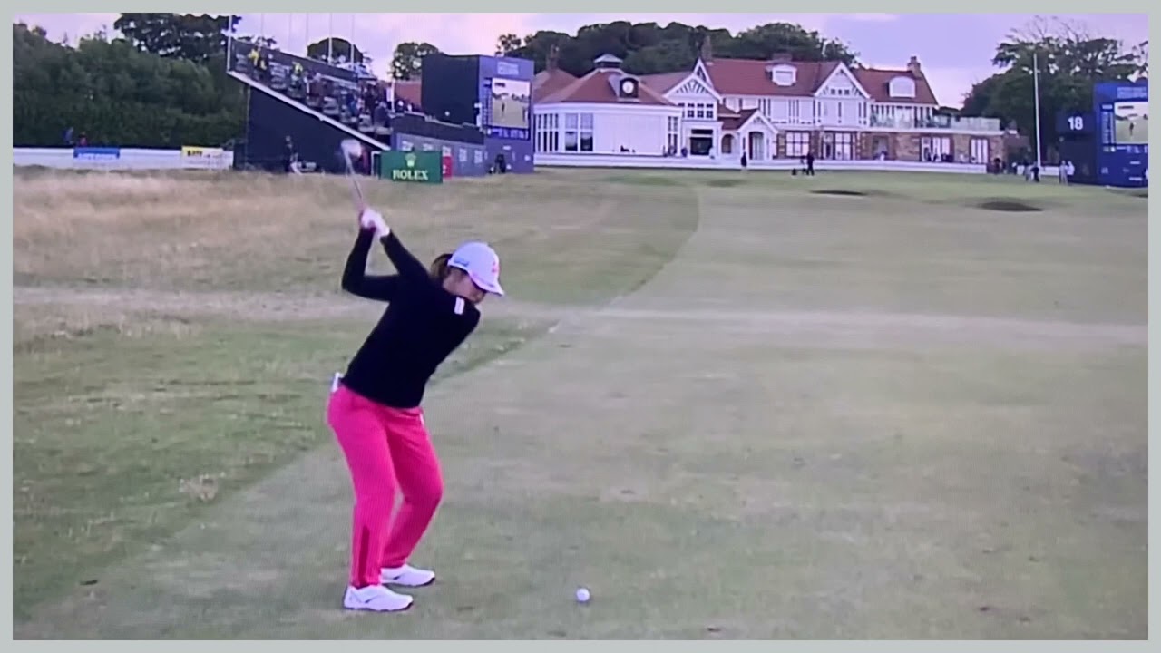 【ゴルフ】 古江彩佳　スイング
