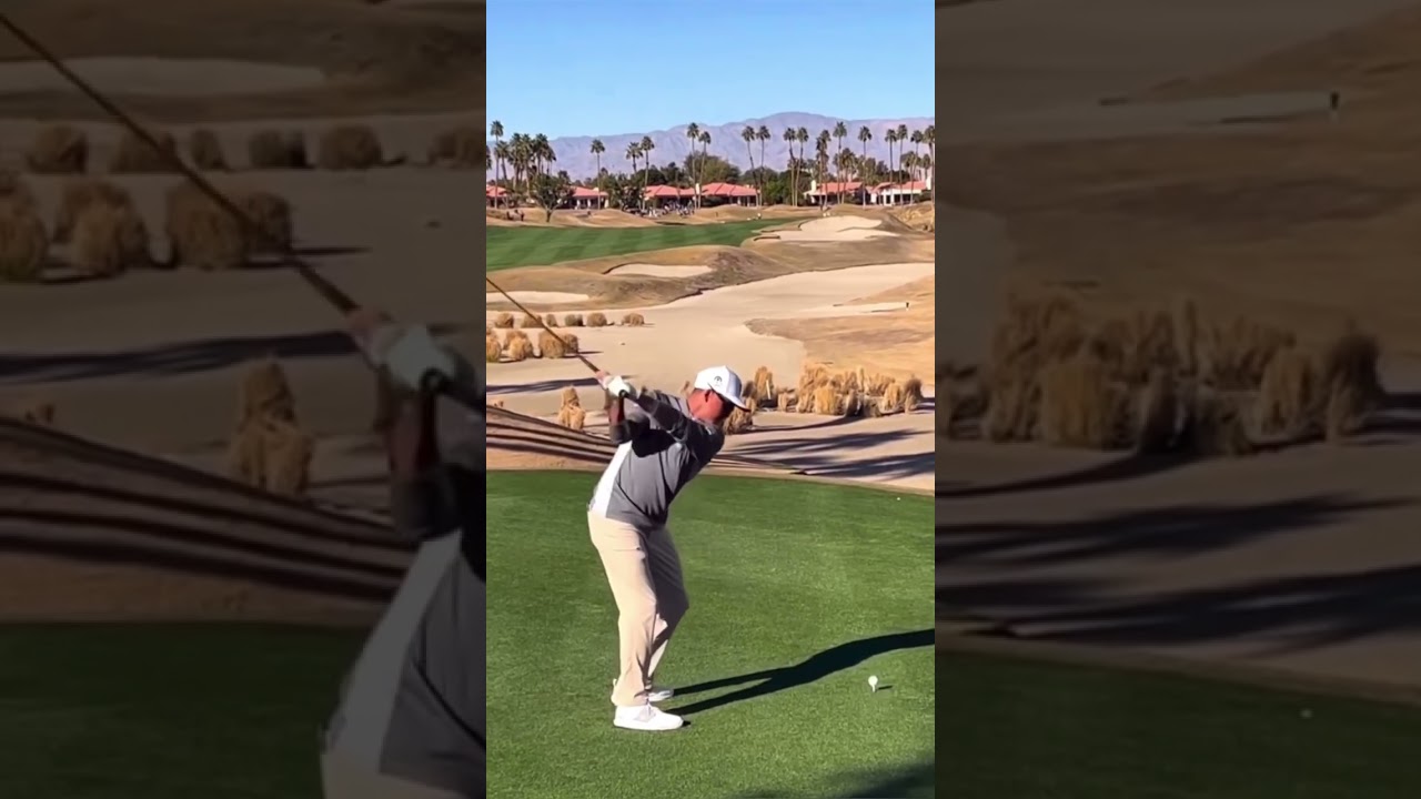 リッキーファウラー Rickie Fowler ドライバーショット⛳️ #shorts #golf #golfswing #ゴルフスイング